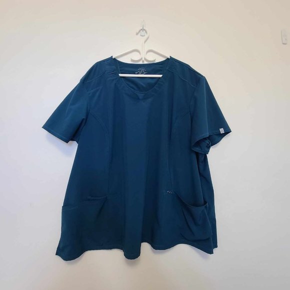 Plus Size Scrub Top - Picture 1 of 4